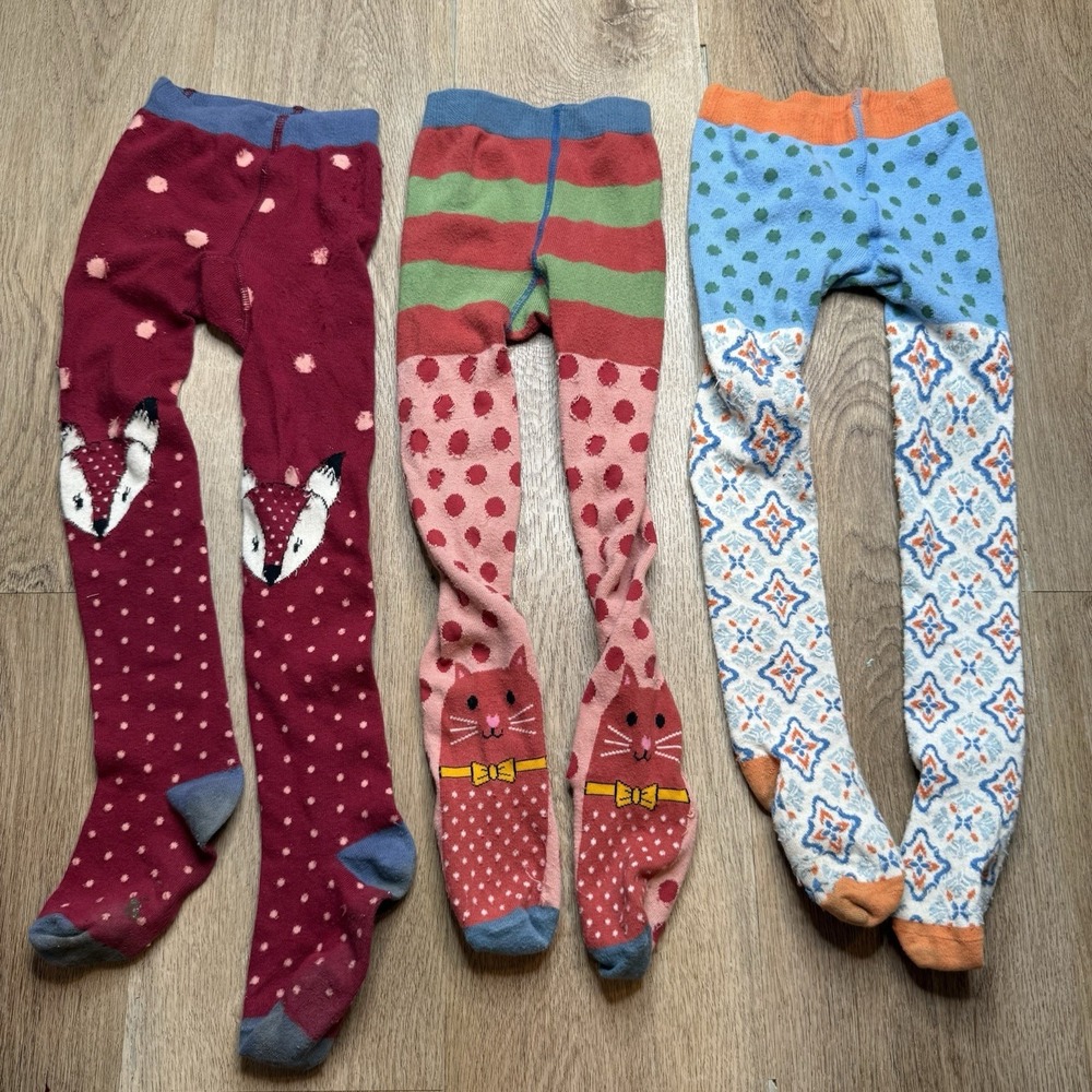 Matilda Jane 3 Pairs Tights Size 4-6